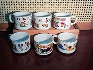 出清·早期民國75年大同紀念馬克杯6入組｜道具｜收藏｜擺設｜拍攝