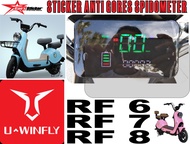 STICKER MOTOR LISTRIK UWINFLY RF 7 RF 6 RF 8