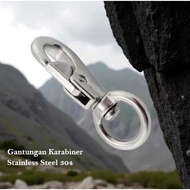 GANTUNGAN Zhibo Hammock Carabiner Hook 304 Stainless Steel CarabinerHOOK - ZH1 - B01