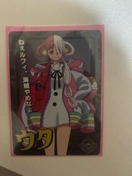 One piece Red Film Card UTA 海賊王 美音UR劇場版特典 閃咭 已絕版