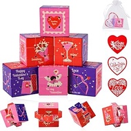 24 Pack Valentines Mini Cube Set, 1.18 Inch 3x3x3 Bulk Mini Cube Puzzles, Party Favors, School Class