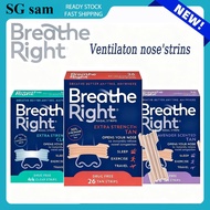 【✅SG Ready Stock】Breathe Right Nasal Strips for Nasal Congestion Relief Breathe Better