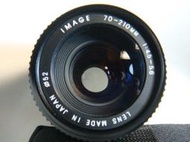 蒙城 L28 CANON FD 接環IMAGE 70-210mm 1:4.5-5.6 金屬玻璃鏡 乾淨無霉 
