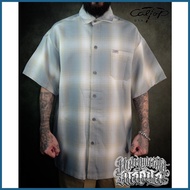 ━ ◷ ✽ Caltop Plaid Flannel Short Sleeves