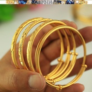916 916gold jewelry wedding 916gold bracelet glossy starry in stock