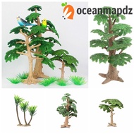 OCEANMAPDZ Coconut Tree, Pine Trees Plastic Simulation Cypress, Ecological Plants Mini Vivid Cypress
