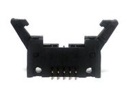 IDC Flat Cable FC 排線彎腳公座 90° 牛角公座 排線座 帶耳 Box Header + Eject