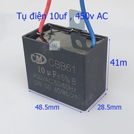 Capacitor Capacitor Capacitor 10uF 450V AC Replacement Parts for Electric Motors