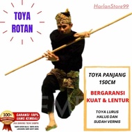 TONGKAT ROTAN / TOYA SILAT / WUSHU / BELADIRI / TOYA PENCAK SILAT - TOYA ROTAN - STIK ROTAN