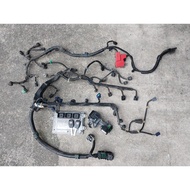 Honda Civic FN2 Type R K20A JDM FN2R engine wiring harness with ECU immo key set 37820-RSP-J01