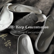 New Arrival - Hermes Style Suede Calfskin Slipper - Black