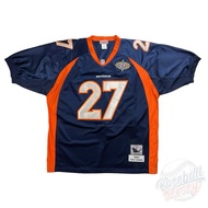 NFL Mitchell & Ness ATWATER 27 Denver Broncos 1997 Super Bowl Jersey Size 56