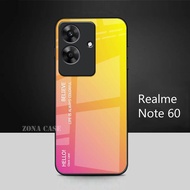 Realme Note 60 - Softcase Glass Kaca Realme Note 60 - Casing Realme Note 60 - Terbaru Case Note 60
