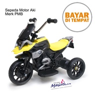 Sepeda Aki Anak Motor Aki Anak Model Motor Mainan Anak 3-5 Tahun Mainan Anak