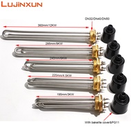 Electric Water Heater DN32 DN40 DN50 Immersion Heating Element SUS304 220V Tubular Booster 3KW 4.5KW