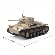 World War II US Army Vehicle Lego Building Blocks with Soldier Figures