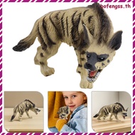 Simulation Hyena Figurine Toy Realistic Wild Animal Model For Kids Educational And Collectible Wildl