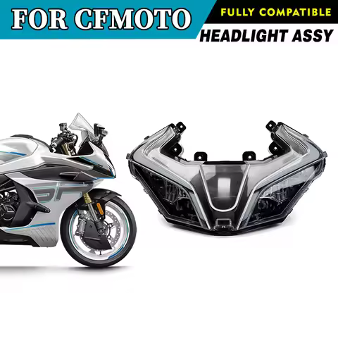 FOR CFMOTO Headlight Assy 450SR CF400-6 SR450 450 SR Headlamp Motorcycle Accessories Original Parts