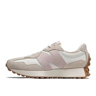 New Balance N * B * NB 327 Low-Top Running Shoes Women's Gray Pink U3S3 H7JF