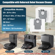 Dust Bag For Roborock Q5 Max+ / S8+ / S8 Pro Ultra / S7 MaxV Ultra / S7 Max Ultra / Q7+ / Q7 Max+ / 