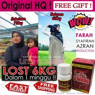 ubat kurus let's slimming 🔥KURUS TANPA DIET+ FREE GIFT🔥Weight loss fat burner slim