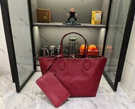 GUCCI  最新爆款 🌹 酒紅 雙面托特包 手提包  多功能包 容量大