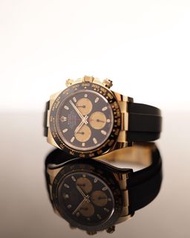 全新 ROLEX 勞力士 迪通拿 DAYTONA 40mm 18kt黄金 熊貓迪 PAUL NEWMAN 保羅紐曼 116518LN-0047