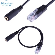 3.55mm Headset To RJ9 Cable Headphone Jack To RJ9 OMTP 3.5mm TRRS 30cm