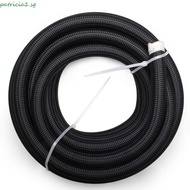 PATRICIA1 Oil Hose AN4 AN6 AN8 AN10 High Quality Hose Line Black Nylon Braided Stainless Steel Oil C