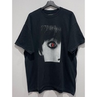 The Grudge 2 European and American classic movie dark style trend short sleeved men's and women's T-