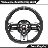 Car Carbon Fibre Steering Wheel For Mercedes Benz AMG A-Class C-Class E-Class W204 W205 W212 W213 W2
