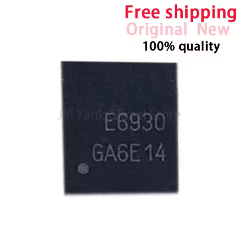 (5piece)100% New E6930 AOE6930 QFN-8 Chipset