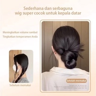 |J.a| Hair Bun Synthetic Hairpins Claw Clip Bun Fake False Hair Hair Clip/ Fake Hair Bun Wig Extra F