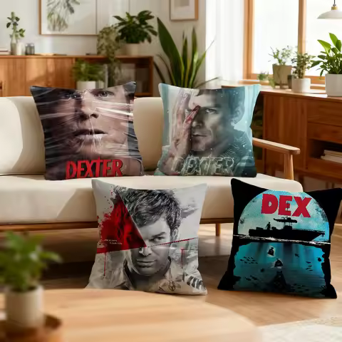 D-Dexter Resurrection cushion cover Decoration Room Shop Car Best Home Office Coffee Pillow Sofa Pri