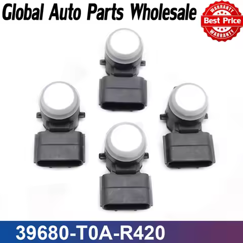 4PCS 39680-T0A-R420 Car Assist PDC Parking Sensor Fit For Honda Accord 2016 2017 2018 39680T0AR420 3