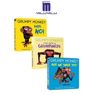 Grumpy Monkey Are We There Yet 3 volumes Board book childrens emotional management picture book Orig