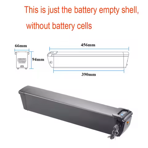 36V 48V Integrated ebike battery 50pcs 52pcs cells only empty shell for DLG Pedego Battery Trike VEL