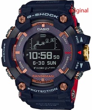 (free shipping) Original G Shock RANGEMAN GPR-B1000TF-1 35th Anniversary MAGMA OCEAN LIMITED 200M Water Resistant Shockproof and Waterproof World Time LED Auto Light Wist Sports Watches with 2 Year Warranty