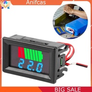 Car Battery Charge Level Indicator Voltmeter LED Display 12V 24V 36V 48V 60V 72V
