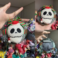 日本稀有絕版聖誕節Christmas 東京迪士尼限定Jack幽靈狗杰克傑克小鬼毛毛絨公仔擺設擺件。萬聖節The Nightmare Before Christmas 聖誕夜驚魂怪誕城之夜Jack sk