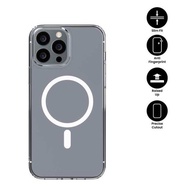X.One DropGuard Lite Magnetic Clear Casing for iPhone 15 Pro Max / 15 Pro / 15 Plus / 14 Pro Max/13 
