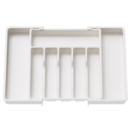 Cutlery Drawer Organiser Expandable Utensil Tray for Kitchen Adjustable Silverware and Flatware Hold