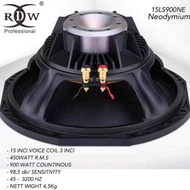 Komponen speaker RDW 15 inch RDW 15LS900NE Original