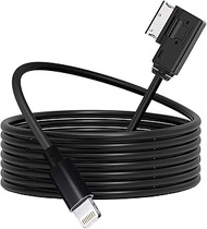AMI MMI Aux Cable for Apple iPhone 14 13 12 11 XS XR X 8 7 6 Compatible with Audi A3/A4/A5/A6/A7/A8/