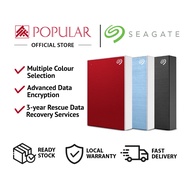 SEAGATE New One Touch Hard Disk /  1TB / 2TB / 4TB / 5 USB3.0 / Password Protection / External Hard Disk HDD By POPULAR