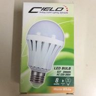 Cielo LED Bulb E27 8W Yellow