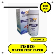 Ammonia Aquarium Water Test Paper