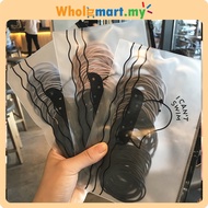【Wholemart】100 Pcs Hair Tie Set FREE Storage Pouch Bag Women Hair Rubber Band | Pengikat Rambut Tali