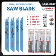 Metal Sabre Reciprocating Saw Blade BOSCH Spare Part S922BF S922EF  S1122EF  S1122BF  Potong Besi Pl