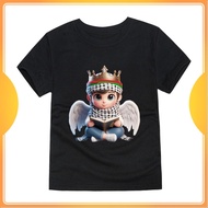 KATUN RKS Islamic Muslim Boys' T-shirt Kids Fashion 30s Combed Cotton Material Fashion Kids A6 69
